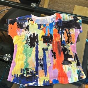 Graffiti THIN KNIT Top